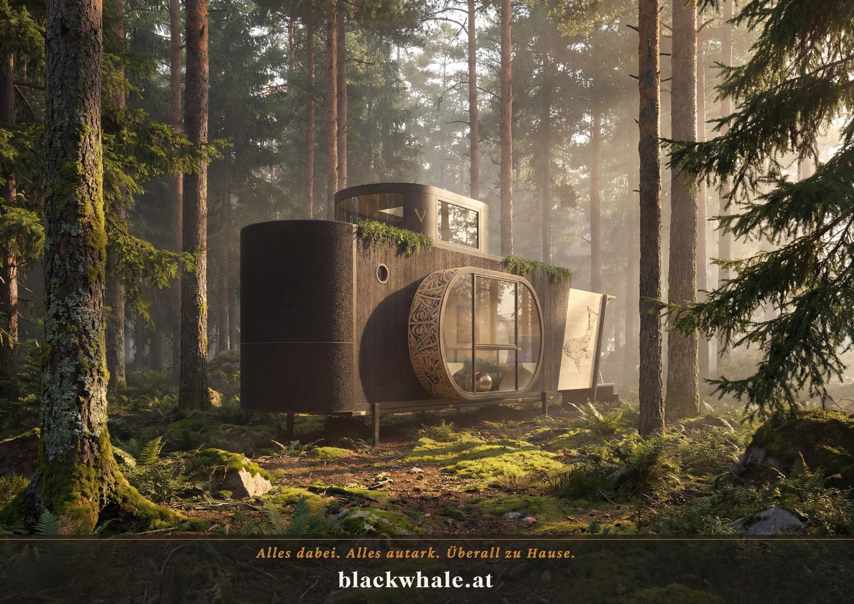 Black Whale im Wald